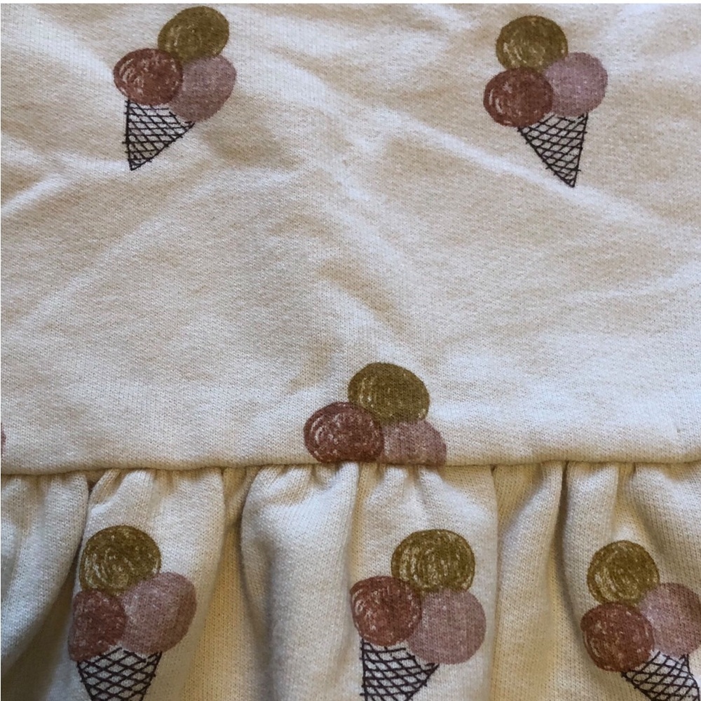 NWT Rylee + Cru Ice Cream Raglan Dress - Picture 4 of 4